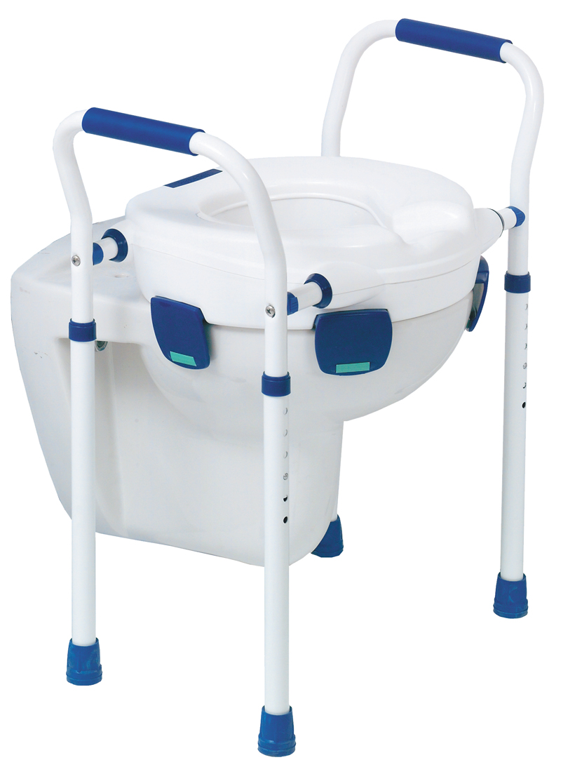 Rehausse WC Avec Cadre d'Appui et Abattant - Clipper VI 