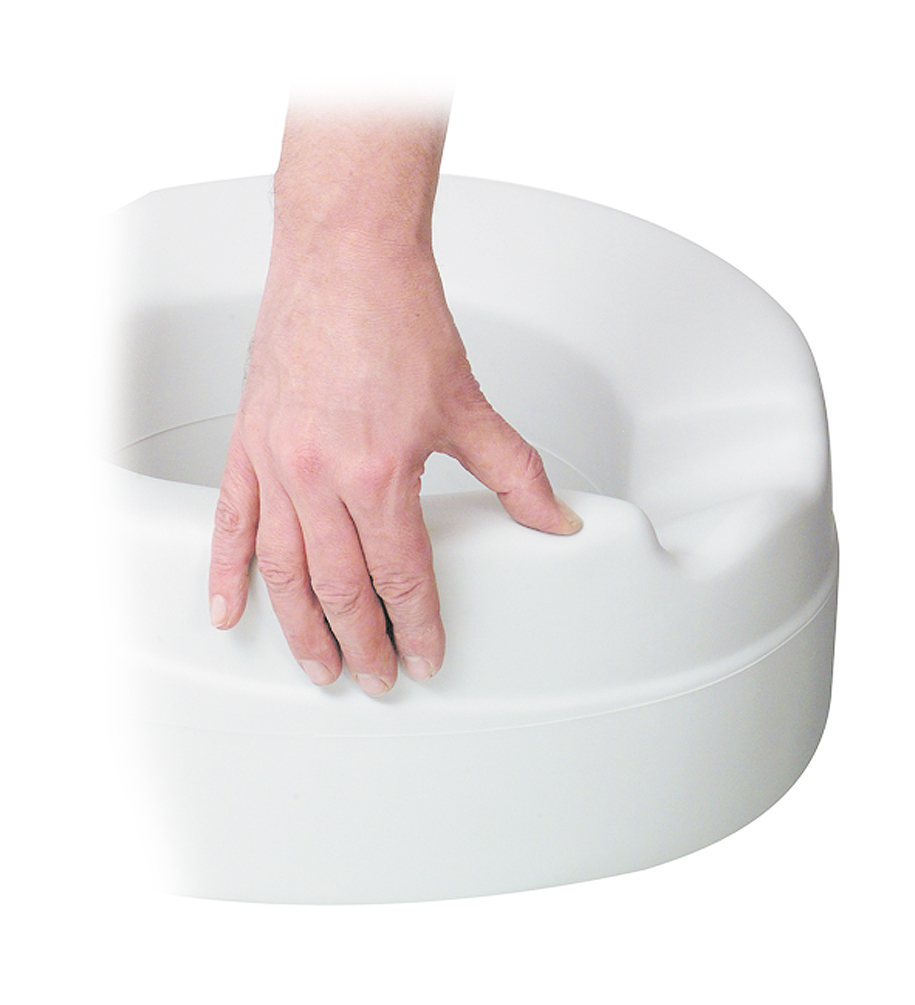 Rehausse WC souple - Contact Plus Néo - Sans Couvercle - 11cm 