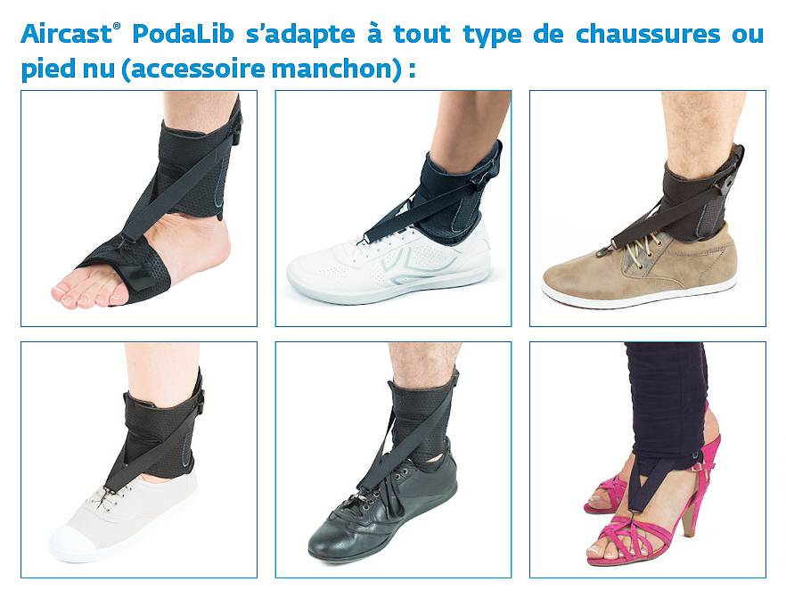 Releveur de Pied - PodaLib - Noir 