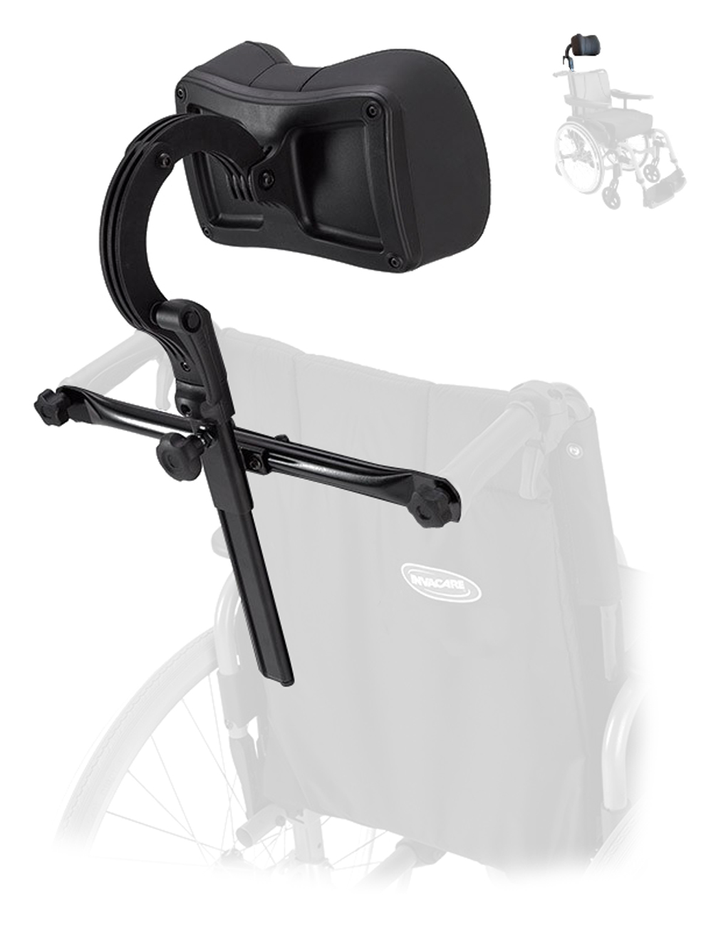 Appui-nuque avec Tendeur - Fauteuil Roulant Action 2NG 3NG 