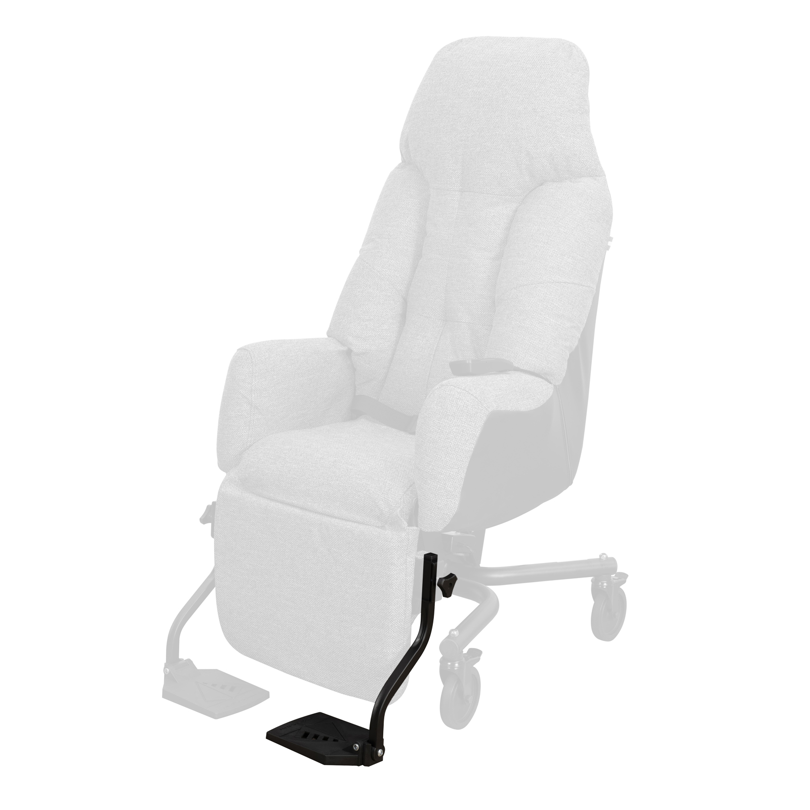 Repose pied Gauche - Fauteuil à pousser Essentiel Evasion Mistral 