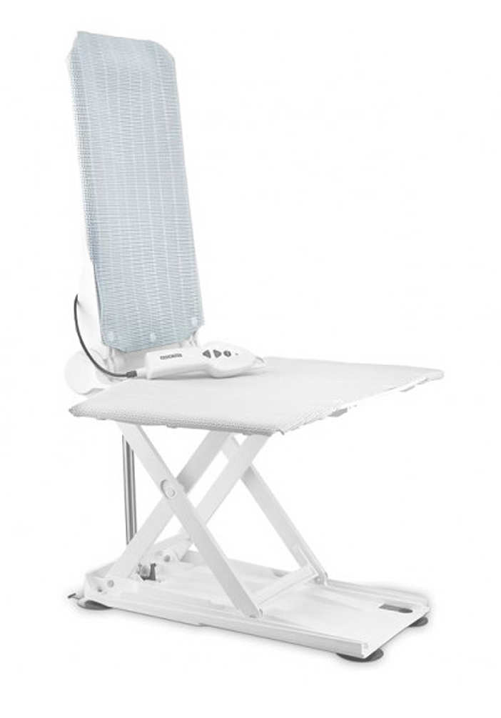 Revêtement Dossier pour Siège de Bain Elevateur - Orca - Blanc 