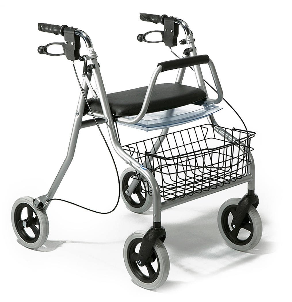 Rollator 4 Roues - Pliant avec Dossier - 275 