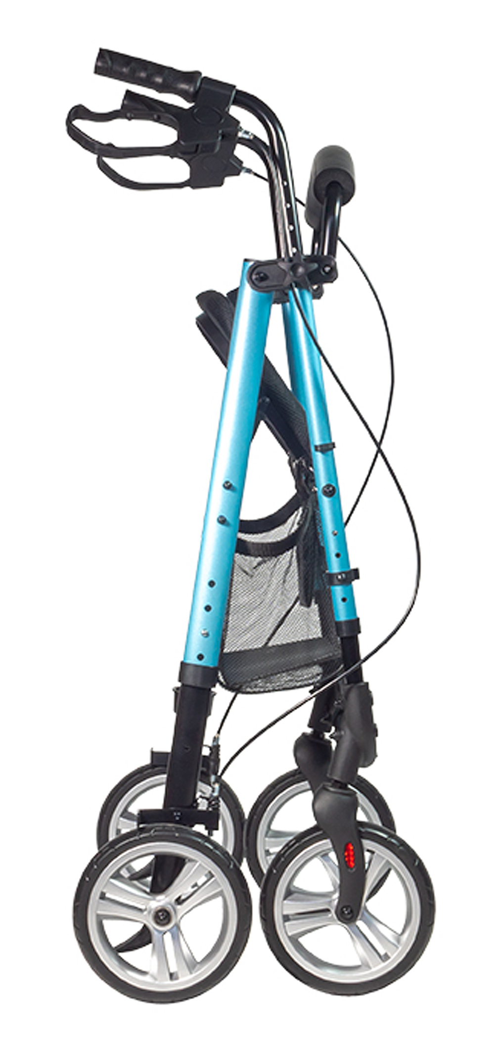 Rollator 4 Roues - Pliant et Léger - Boston - Bleu 