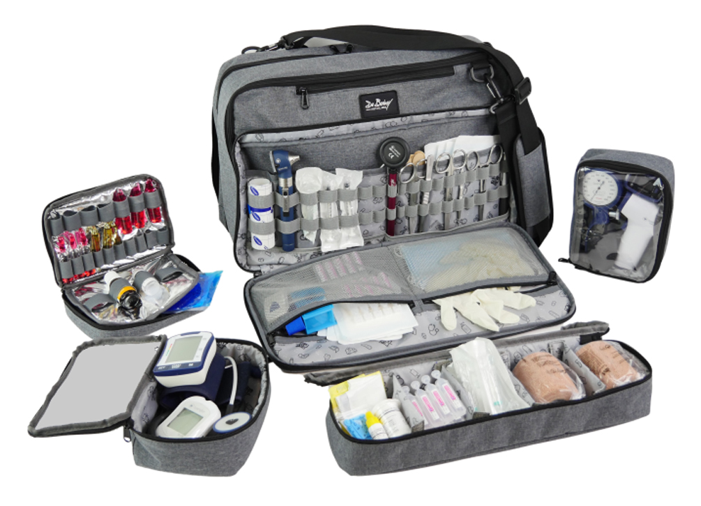 Sac à Dos Médical Convertible - Eiffel gris - DE BOISSY