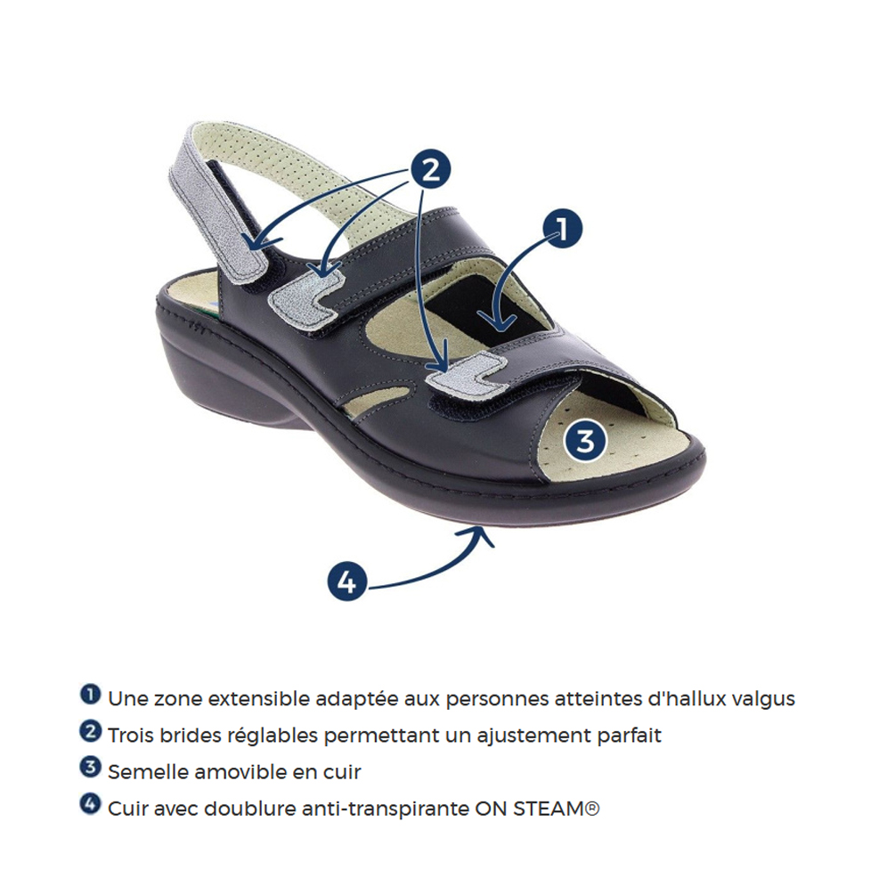 Chaussures CHUT - Femme - Damia Noir 