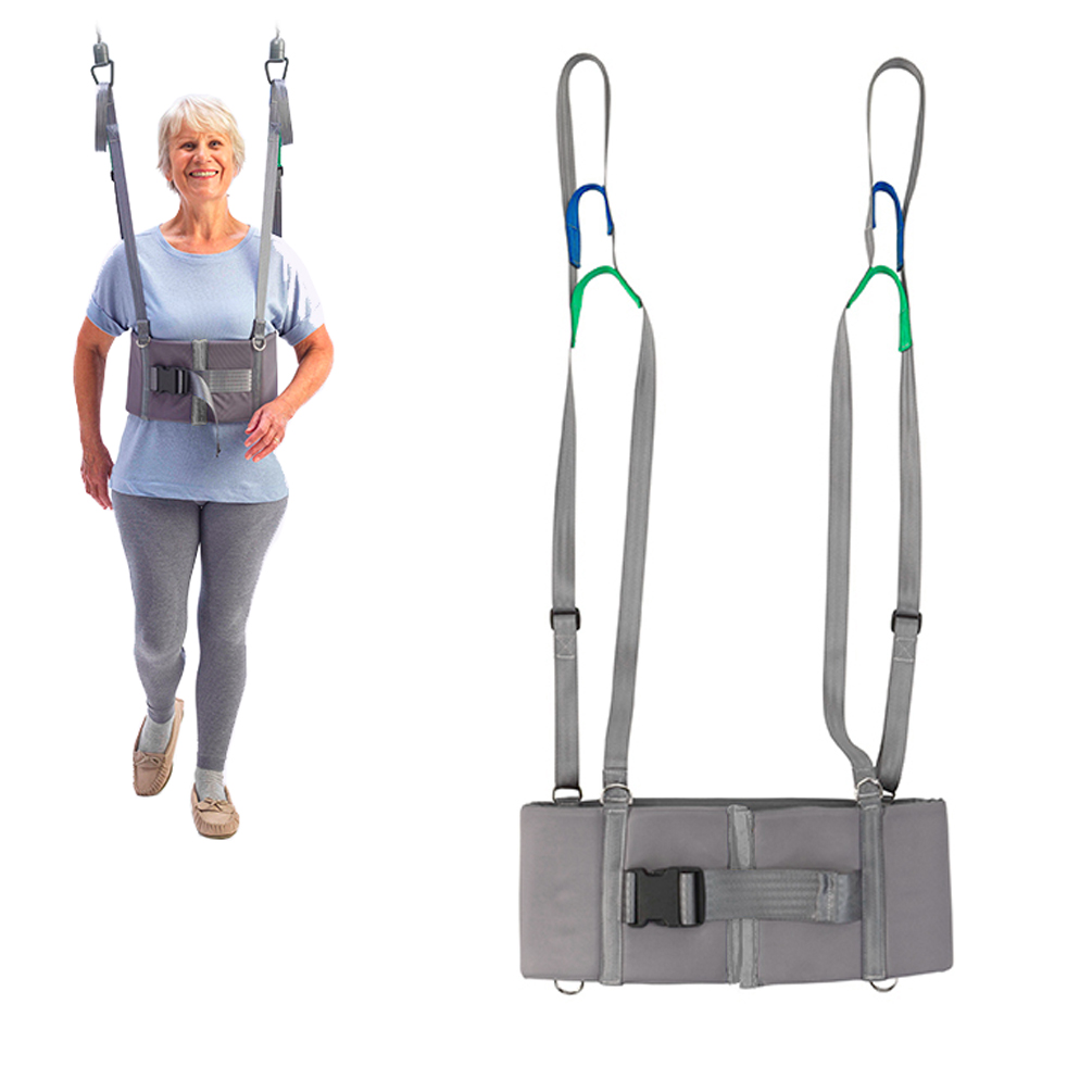 Sangle aide à la marche pour lève-personne plafond - Tissu Solide - Taille M 