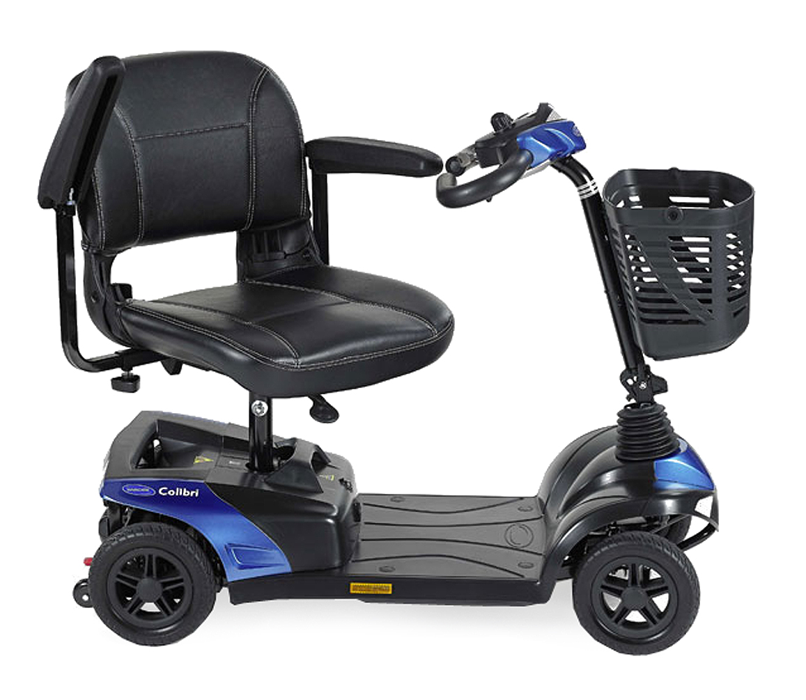 Scooter Electrique 4 Roues - Colibri Outdoor Bleu  