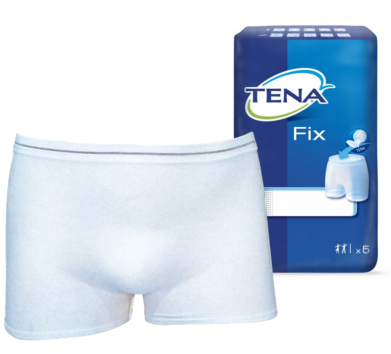 TENA Fix - Slip de Maintien Premium - Taille L - Paquet de 5