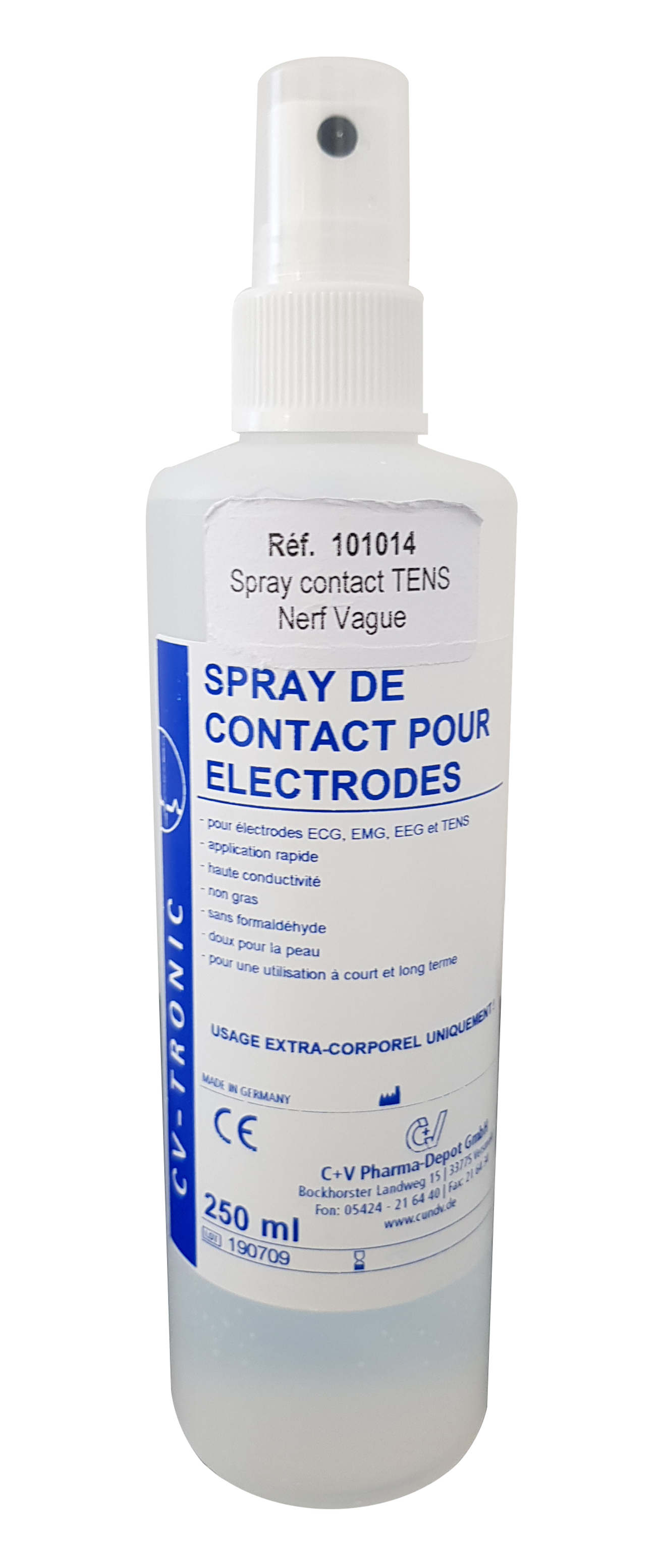 Spray de contact TENS Nerf Vague 