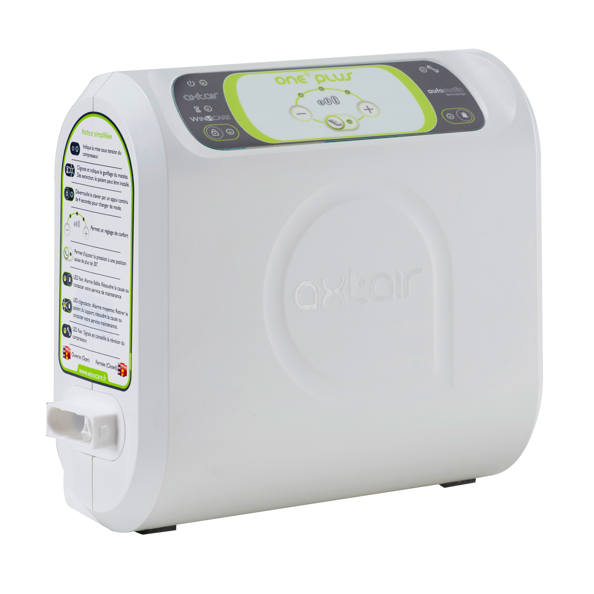 Compresseur - One Plus - Complet - Surmatelas Largeur 90 cm 