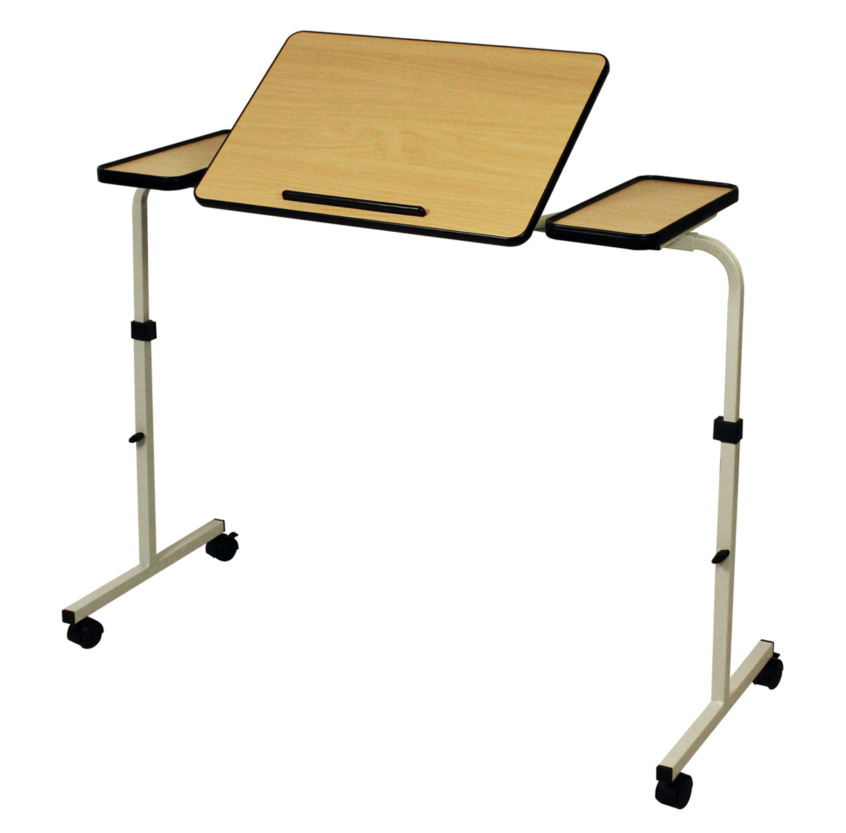 Table de Lit Pont - Plateau Central Inclinable - Easybridge Hêtre - Lit 90 cm 