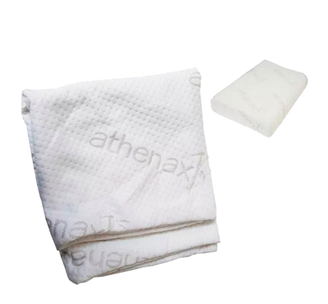 Taie d'Oreiller - Ergonomique - Oreiller Curve - 60 x 40 cm 