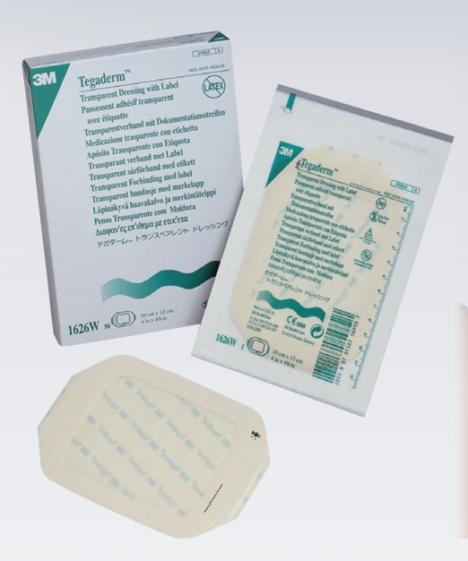 TEGADERM PANSEMENT TRANSPARENT 10X12CM (X50)