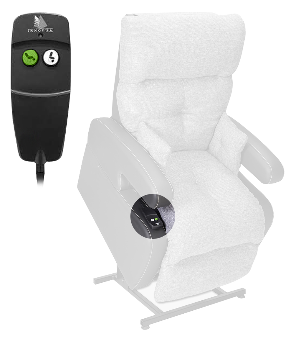 Télécommande - Fauteuil Releveur Cocoon - 1 Moteur 