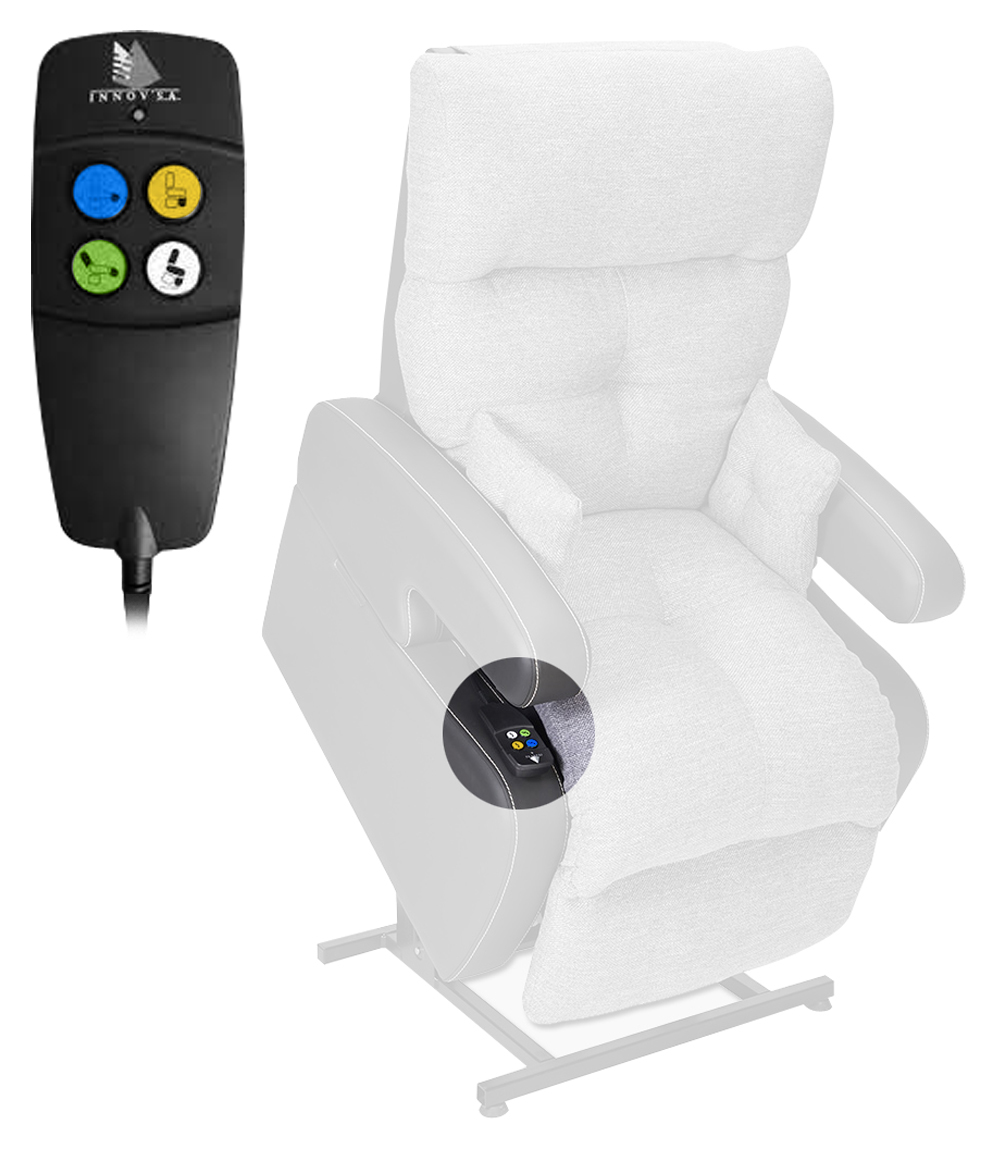 Télécommande - Fauteuil Releveur Cocoon - 2 Moteurs 