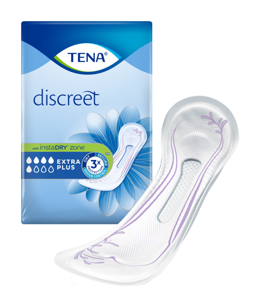 TENA Discreet - Extra Plus - Paquet de 16