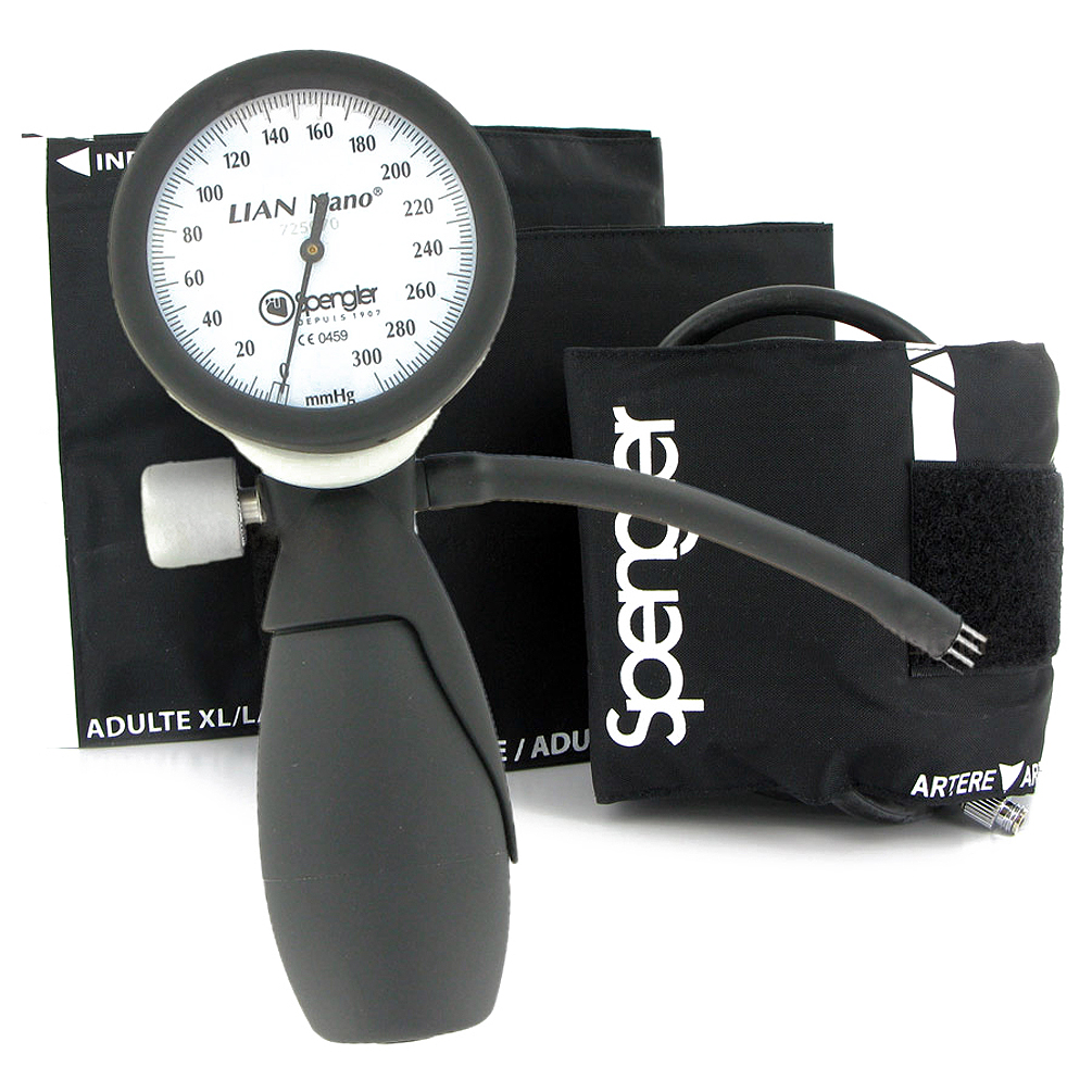 Tensiomètre Manopoire - Brassard  Nylon - Lian Nano - Noir 