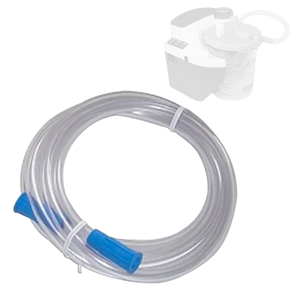 Tuyau d'aspiration pour aspirateur trachéal - 1,80 M 