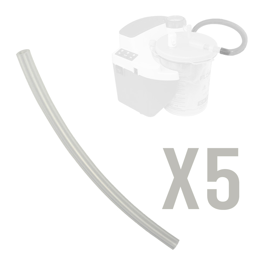 Tube de connexion - poche jetable aspirateur trachéal - Par 5 