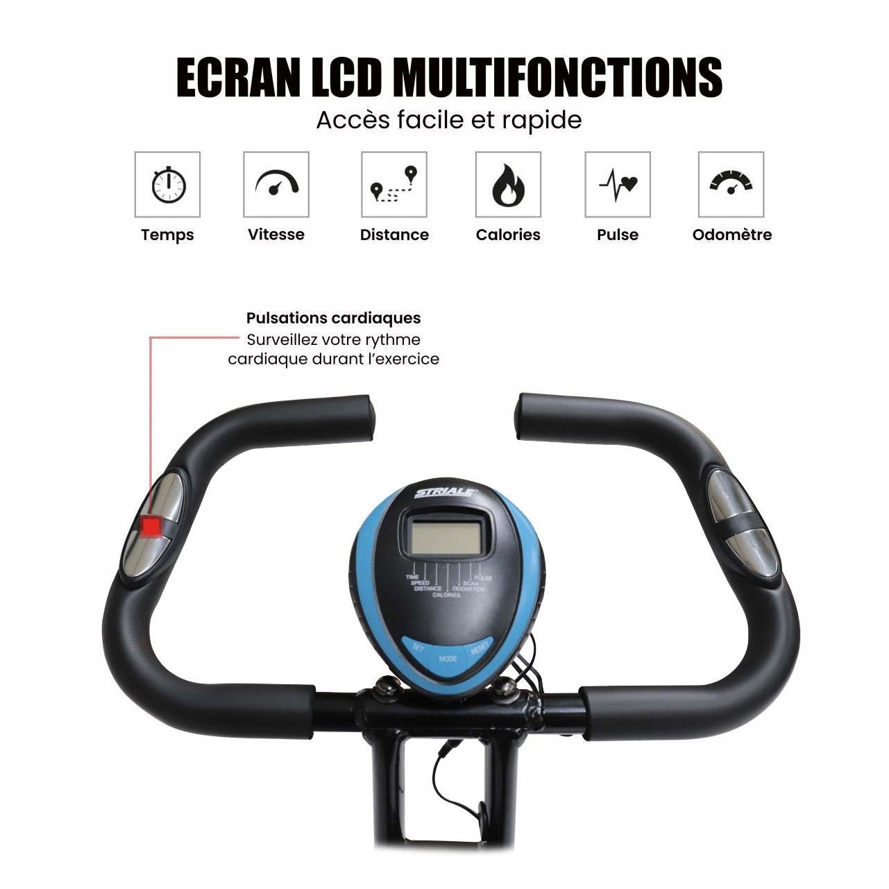 Vélo d'Appartement Pliant - SV317-2 