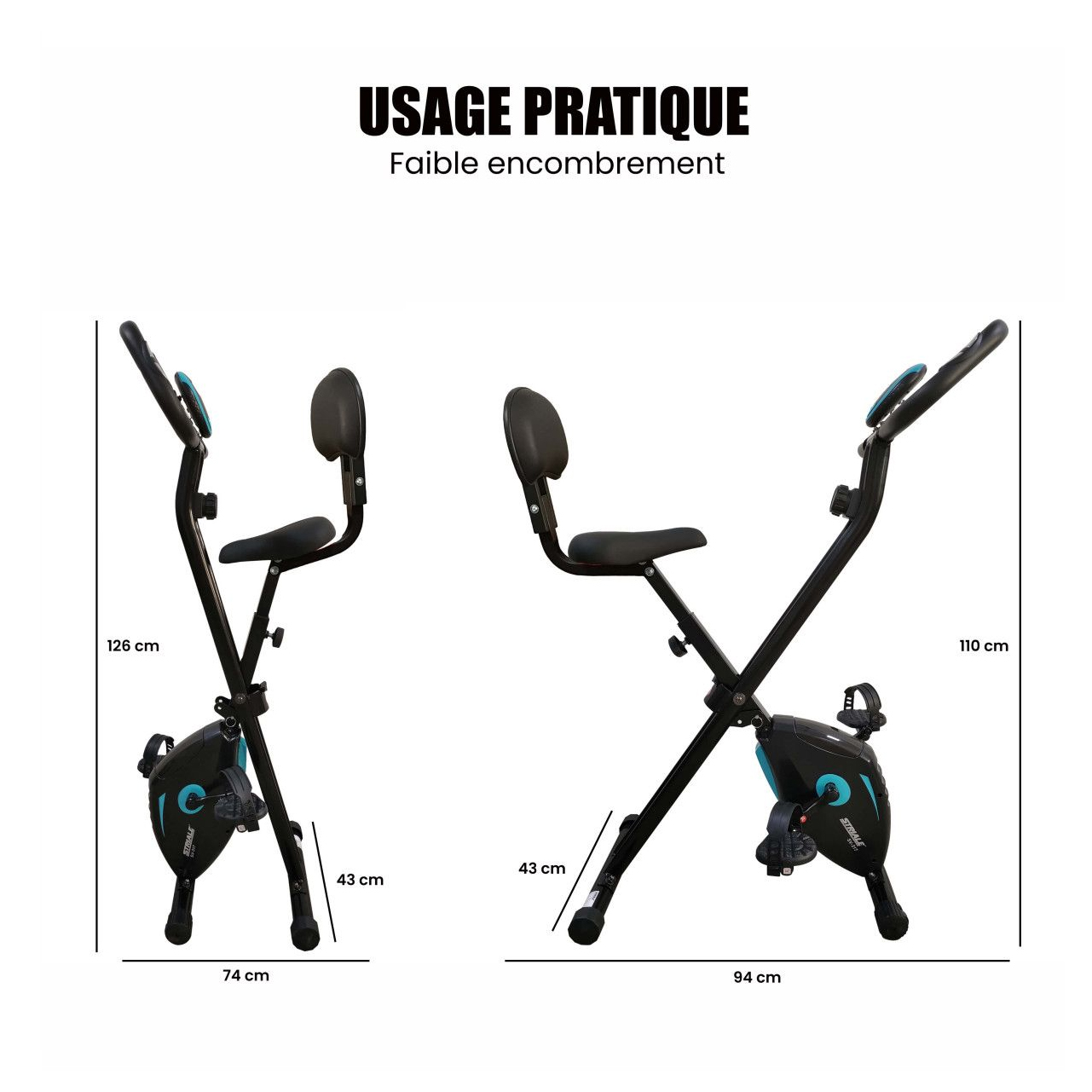 Vélo d'Appartement Pliant - SV317-2 