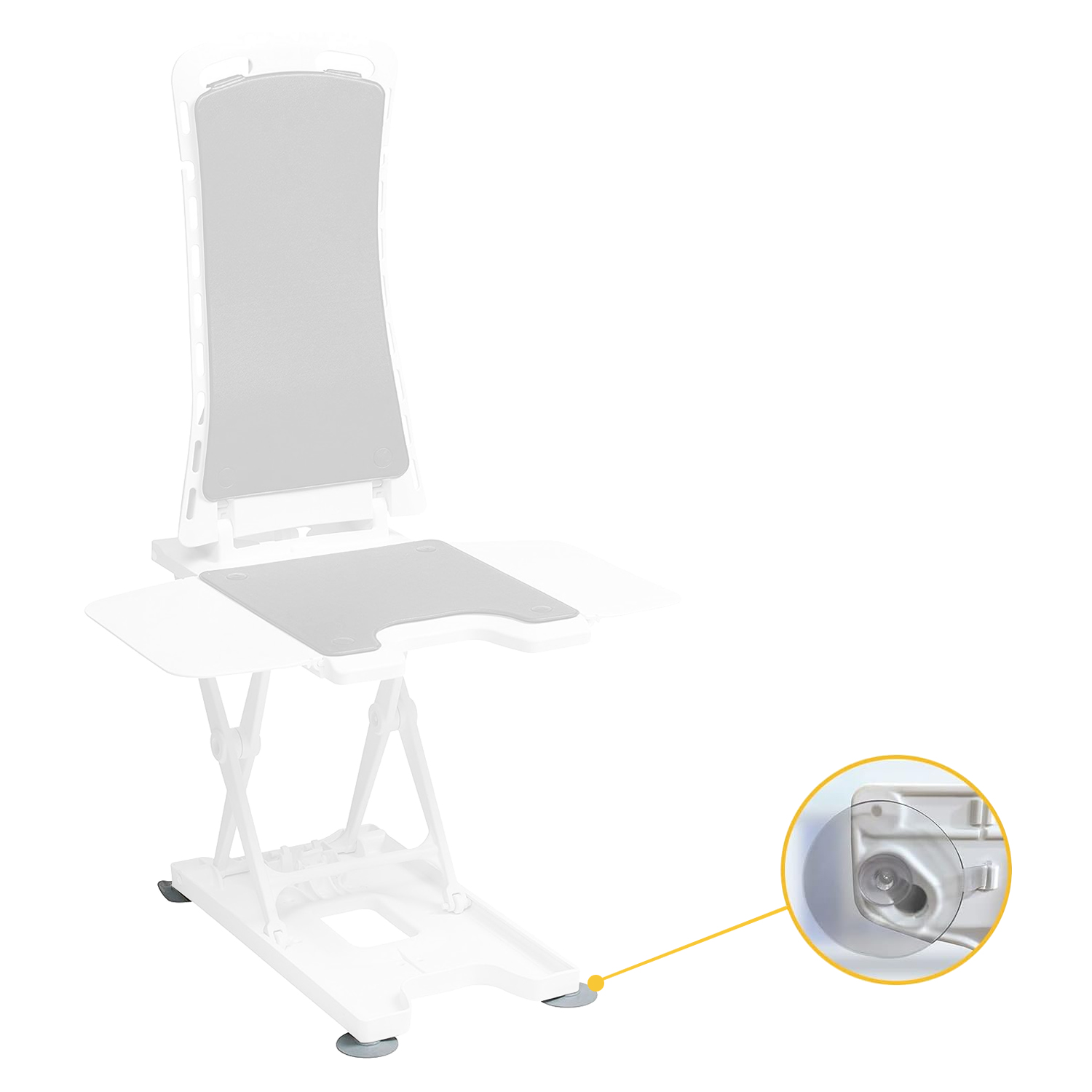 Ventouses Elévateur de Bain - Bellavita - Par 4 